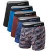 DAVID ARCHY Boxer Uomo Mutande Asciugatura Rapida Sportivi Intimo Leggero Altamente Elastico Boxer da Uomo Alto Moda Slip Underwear Boxers Confezione Multipla
