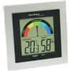 techno line WS 9430 Stazione Meteo, Argento/Nero