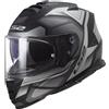 LS2, Casco Moto Integrale STORM II FASTER Matt Titanium, S