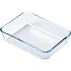 PYREX, Ideal Airfryer, piatto da forno rettangolare, vetro borosilicato resistente, 19 x 14 cm, cottura omogenea, facile da pulire