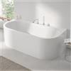 Grohe Essence vasca da bagno a parete, con pannello laterale, 39622000, Essence bianco [Vasche da Bagno > Vasche da Bagno a Parete]