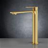 Mariner Arya rubinetto lavabo con corpo del rubinetto rialzato, ARY0052-OB, Arya oro spazzolato [Rubinetteria Bagno > Rubinetteria Lavabo]