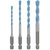 Bosch EXPERT HEX-9 Multi Construction Drill Bit 5pc set 4/5/6/6/8mm