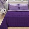 PETTI Artigiani Italiani - Trapuntino Una Piazza e Mezza, Copriletto Una Piazza e Mezza, Trapuntino Double Face, Trapunta Primaverile, Lilla Viola, 100% Made in Italy