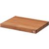 KAI Tagliere chiaro in quercia con piedini in gomma antiscivolo Dimensioni 39 x 26 x 3,6 cm - Tagliere professionale di alta qualità