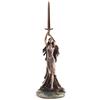 Veronese Design 13 1/4 Pollici Signora del Lago ed Excalibur Cast Resina Freddo Finitura Bronzo Scultura