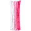 Vaessen Creative 1601-003 Detergenti per Tubi per Artigianato, Fibra Sintetica, Rosa, 30 x 0.8 x 0.1 cm