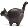 BRASSTAR Pesi di carta statua di gatto in ghisa da 5,1 cm Carino Animale Figurine Scrivania Ufficio Home Decor da collezione TQGJPT164