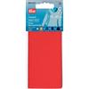 Prym Foglio di Riparazione CO 12x45 cm Rosso, Tessuto, Taglia Unica
