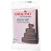 SARACINO We love pastry Pasta di Zucchero Top Marrone per Copertura da 250 g Made in Italy