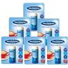 Hermesetas compresse dolcificanti mini a basso contenuto calorico con saccarina sodica come sostituto dello zucchero, formato convenienza 6x1200 unità per bevande calde e fredde