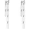 Brosway Orecchini Donna, Orecchini Pendenti in Acciaio | Collezione ESSENTIAL - BNL099