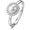 Brosway Anello Donna in Argento e Infinite White/perle | Collezione Fancy - FIW148C