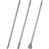 CPROSP 3 pezzi Scalpelli SDS-MAX 600mm, Scalpello Piatto 25mm+ Piastrelle 50mm+Scalpello a Punta, per Piastrelle Muratura Calcestruzzo Pietra