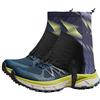 Infreecs Trail Low Gaiters - Ghette per scarpe da trail running, unisex, impermeabili, per corsa, traspiranti, basse, con protezione antiscivolo e ganci, perfette per escursioni, attività all'aperto