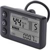 Ejoyous Display LCD S866, Bici Elettrica Impermeabile per Computer da Bicicletta Display S866 Pannello di Controllo 24V 36V 48V con Cavo di Collegamento con Connettore Impermeabile