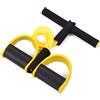 TopHomer Corda elastica per addominali con pedale, 4 tubi, rosa, per esercizi di resistenza, ideale per il fitness a casa/palestra, per allenare braccia, gambe e addome per un efficace allenamento dimagrante
