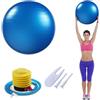 RNXSIB Palla da ginnastica 55 cm, palla da ginnastica, fitness con pompa a pedale gonfiabile, palla da ginnastica, fitness, fitness, yoga, ginnastica