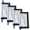 MOPHOEXII - Lure per esche da pesca, in PVC, resistente, con gancio per esche (4 confezioni da 7,8 x 4,3)