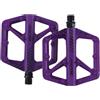 HillMiles MTB Pedali per bici da strada/mountain bike, pedali antiscivolo da 9/16 pollici, piattaforma per bicicletta in fibra di nylon leggera per bici da strada mountain BMX MTB (arancione)