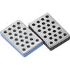 PATIKIL 1.2x0.8 Gressa/Extra-Grossolana Sci Snowboard Diamante Pietra, 2pz Sci Bordo Temperino Diamante Taglio Lime Snowboard Cote, Blu/Nero