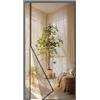 MAGICDOOR Zanzariera Magnetica Vetroresina 240x240cm, Apertura Laterale Zanzariere Magnetiche per Porte Finestre Maglia Fine Magnete Potente Tenda Zanzariera Porta per Soggiorno Patio Cucina-Grigio