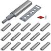 Jiayi Spingere per aprire le porte Jiayi 16 Pack Armadio Magnet Push Catch Touch Release Door Opener Catch Armadio Magnetic Push Latch per cucina armadio cassetto porta Pop Out chiusura