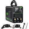 AIXZGLOBAL 145A Saldatore ad Arco 3 in 1 MMA/pistola da Piscina/LIFTTIG Saldatrice IGBT Inverter Mini Saldatore Portatile a Bastone 240V Avviamento a Caldo Forza ARC Antiaderente Con Display LED