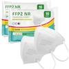 general merchandising Mascherine FFP2 nere 20 pezzi taglia piccola a 5 strati