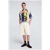 Desigual, Bermuda ibrida, Cotone, Bianco, 28