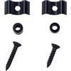 Banworks Guitar Vintage String Tree Guide per Corde Ritenzione | per Tele Telecaster Strat Stratocaster ST Pacchetto di 2 JT/YXK-02 Nero