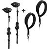 La Siesta FlexMount 2point Black Set di fissaggio per amaca