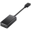 HP USB-C to VGA Adapter USB-C VGA Nero cavo di interfaccia e adattatore