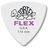 Jim Dunlop Dunlop 456P1.14 Tortex Flex Triangle 1.14 Mm, Pacco Da 6 Pezzi