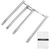 GFTIME Bruciatore per barbecue Weber Spirit 330, 335, 45,3 cm, in acciaio inox, ricambio per Weber Spirit E330, E335, SP330, SP335, SP335, (con pomelli anteriori), bruciatore per Weber 69787 68948