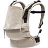 Stokke Marsupio Stokke Limas Flex, Floral Beige (OCS) - Marsupio per neonati con fibbia intera - Tre opzioni di trasporto - Sicuro per bambini da 1 mese/4 kg fino a 20 kg