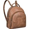 STILORD Doreen Zaino Piccolo Donna in Pelle - Zaino da Giorno Elegante Mini Backpack in Vera Pelle Zaini Casual Femminile Compatto per la Vita Quotidiana Colore:messina - marrone