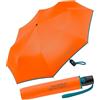 United Colors of Benetton Benetton - Ombrello tascabile Up & Down con accensione automatica, Celosia Orange, 95 cm