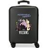 Disney Villains Valigia da cabina incredibilmente favolosa Nero 38x55x20 cm ABS rigido Chiusura a combinazione laterale 35L 2 kg 4 doppie ruote bagaglio a mano