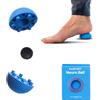 NABOSO Neuro Ball - Palla massaggiante 3 in 1 per piedi, strumento per rilassamento miofasciale testurizzato, con micro sfera rotonda per stimolazione sensoriale, per piedi, mani, mobilità e recupero