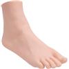 Yangshine Piede di manichino realistico in PVC, grandezza naturale, modello femminile per pittura, insegnamento, arte, disegno, schizzi, gioielli, esposizione - piede destro, 22,5 cm