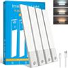 Voinee Care Luce Led Sottopensile Cucina di 3 Colori con Intensità Regolabile, Ricarica USB, Installazione Magnetica, Adatte per Armadi, Guardaroba, Camere da Letto, Scale (4)