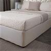 Belledorm, decorazione per letto in tessuto jersey - Trasforma una base per letto dall'aspetto triste (Colore: lino, 137 x 191cm)