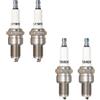 TORCH 4pcs F7RTC Candele di Accensione Sostituire per NGK 5534/BPR7ES V-line-9, per Bos ch 7992/WR5DC Candela Auto, 4038/WR5DP, per Cham pion 332/RN7YC 415/RN9YC 818/RN2C, W22EPR-U/3088, R41CXLS, OEM