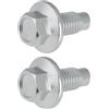SG Store 2 tappi per coppa M12 x 1,75 compatibili con Ford EcoBoost 2.0 2.3 Focus ST RS MK3 bullone di scarico dell'olio di ricambio 4948795