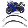 GAESHOW Cavo Adattatore per Freccia per Moto, Cavo di Prolunga per Moto per Indicatori di Direzione a LED, Adatte per YZF ‑ R6 YZF ‑ R1 FZ6 FZ10 Plastica + Metallo