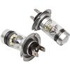 MASO H7 - Lampadine fendinebbia a LED, 12 V, 100 W, super luminose, luci di marcia diurna, 6000 K, 1000 lm, confezione da 2