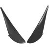 Generisch Copertura impermeabile sinistra destra per parabrezza, pannello anteriore nero, compatibile con VW Caddy (2004-2011) 2K5819447 2K5819448 (set, nero)