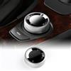 KUNGKIC Auto Multimedia Button Cover Decorativo interno iDrive Multimedia Button Cover per BMW iDrive E90 E91 E92 E93 E81 E82 E70 E71 E87 ABS e cristallo sostituzione pulsante Accessori