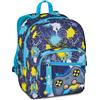 SJ GANG STYLE JAM GANG Zaino Doppio Scomparto Sj Ever, Blu, Tasca Porta Borraccia, Maxi Capienza, Schienale Preformato, Zaino Scuola Elementare, Bambino